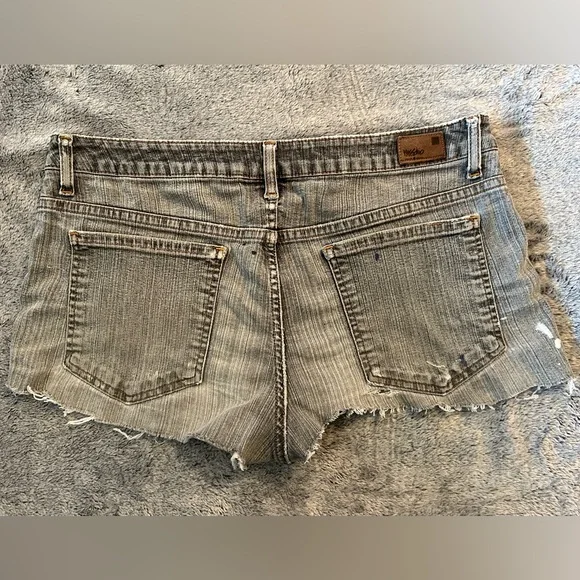 Mossimo distressed cut off short shorts- size 13 - Picture 2 of 7